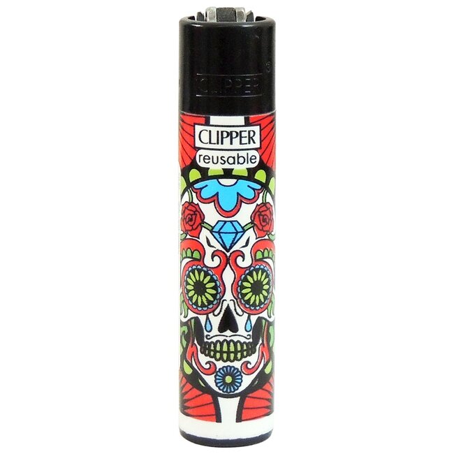 CLIPPER MEXICAN SKULLS LIGHTER