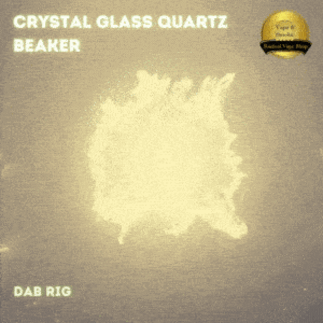 5'' QUARTZ BEAKER DAB  RIG