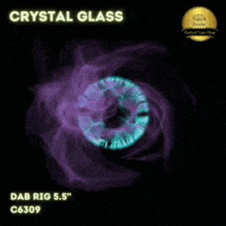 CRYSTAL GLASS CRYSTAL GLASS DAP RIG 5.5''  C6309