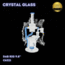 CRYSTAL GLASS 9.8'' BARREL PERC TRIPLE ARM RECYCLER  C6321