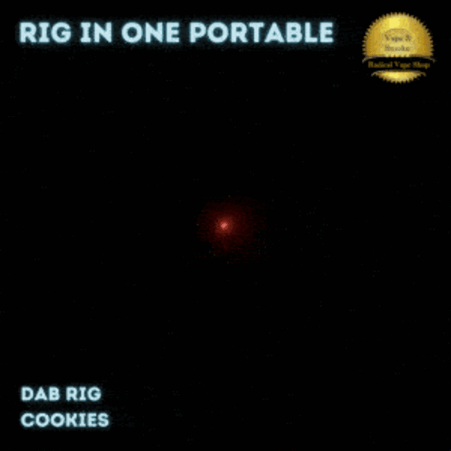 COOKIES RIG IN ONE PORTABLE DAB RIG COOKIES