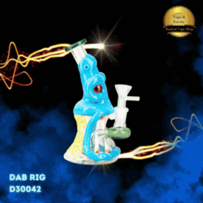 KAPOW 8'' RESIN 3D  DAB RIG D30042