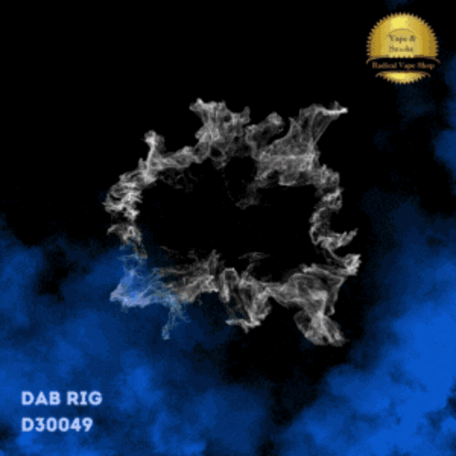 KAPOW 8'' RESIN  3D DAB RIG D30049