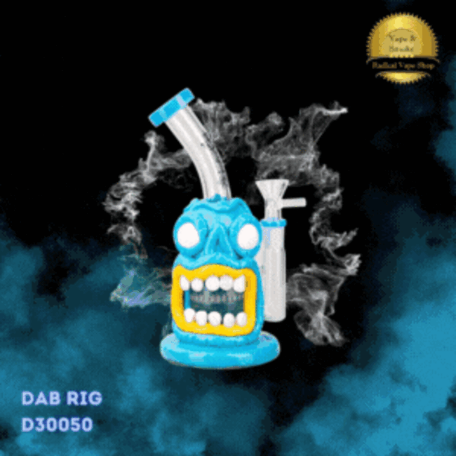 KAPOW 8'' RESIN 3D DAB RIG D30050