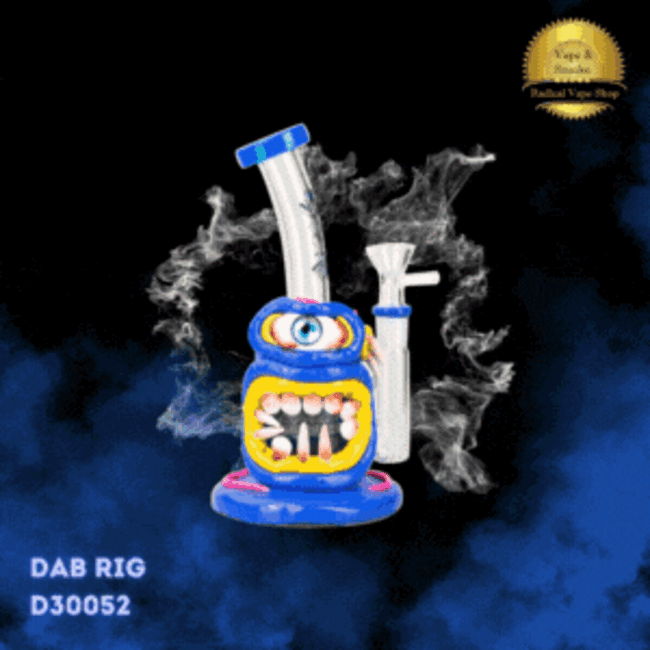 KAPOW 8'' RESIN 3D  DAB RIG D30052