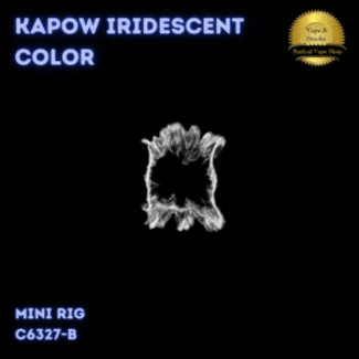 KAPOW KAPOW IRIDESCENT COLOR MINI RIG 5.3" C6327-B