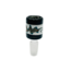 EXOTIC 14MM WIGWAG GLASS BOWL CC459