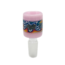 EXOTIC 14MM WIGWAG GLASS BOWL CC459