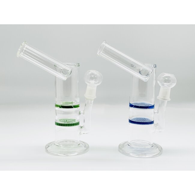 7'' BENT NECK HONEYCOMB BONG