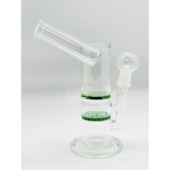 7'' BENT NECK HONEYCOMB BONG