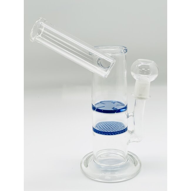 7'' BENT NECK HONEYCOMB BONG