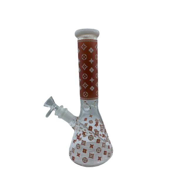 12'' LUXURY PATTERN BAKER  BONG 7MM(MG-12-Y-M)