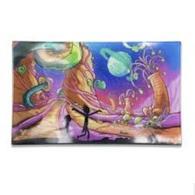 V SYNDICATE V SYNDICAT SMALL GLASS TRAY 6.5INCH X 5INCH