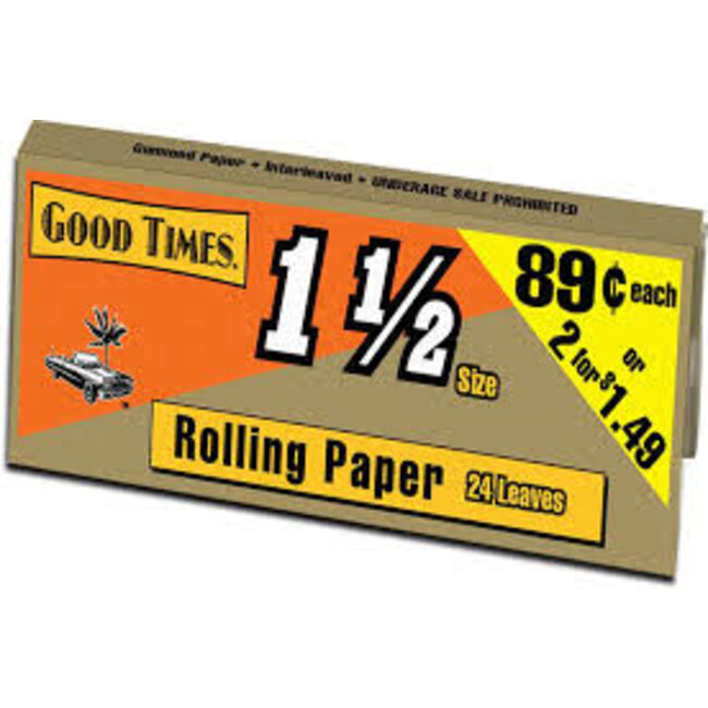 token token GOOD TIMES ROLLING PAPER 1-1/4