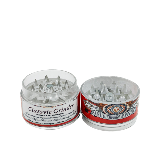 4 PIECE  1.5'' PLASTIC CANS GRINDER