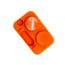 KAPOW SILICONE DAB/OIL TRAY WITH CONTAINER
