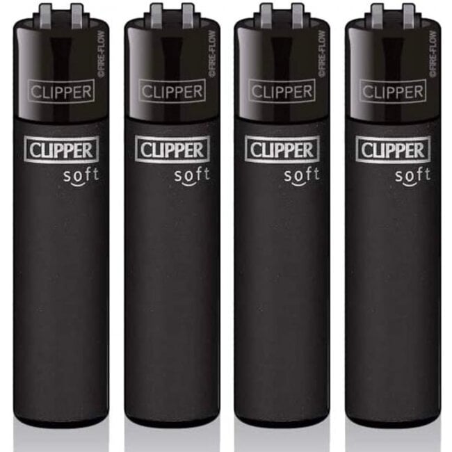 CLIPPER REUSABLE SOFT BLACK LIGHTER