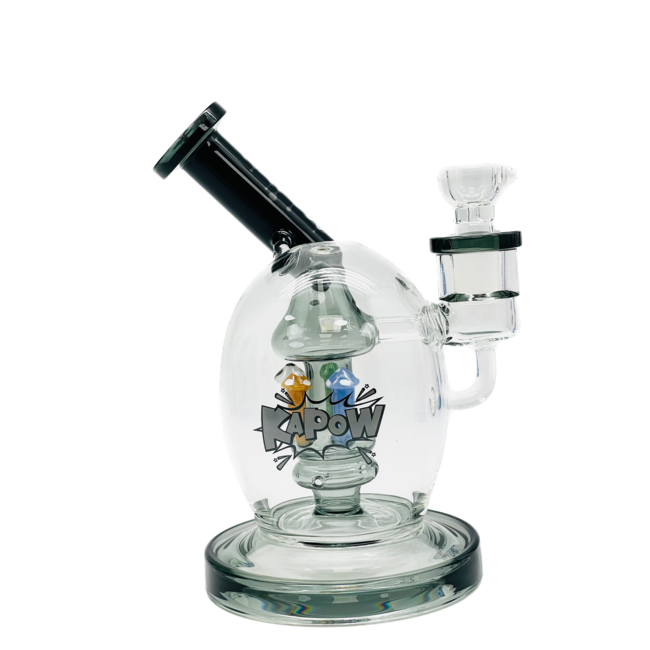 KAPOW 7.5'' PREEMO MUSHROOM BONG  C1618