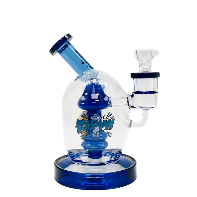 KAPOW 7.5'' PREEMO MUSHROOM BONG  C1618