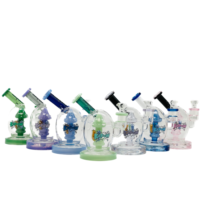 KAPOW 7.5'' PREEMO MUSHROOM BONG  C1618