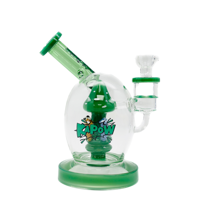 KAPOW 7.5'' PREEMO MUSHROOM BONG  C1618