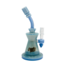 EXOTIC 9.5'' HEAVY FUMED TWO TONE BARREL PERC DAB RIG C6339