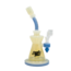 EXOTIC 9.5'' HEAVY FUMED TWO TONE BARREL PERC DAB RIG C6339