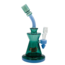 EXOTIC 9.5'' HEAVY FUMED TWO TONE BARREL PERC DAB RIG C6339