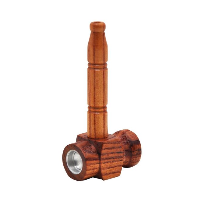 HAMMER WOODEN HAND PIPE WD-042