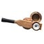 BARREL STORAGE WOODEN HAND PIPE WD-031