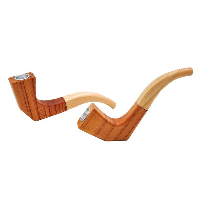 DRAGON CASTLE CREATIVE WOODEN SHERLOCK  HAND PIPE WD-041