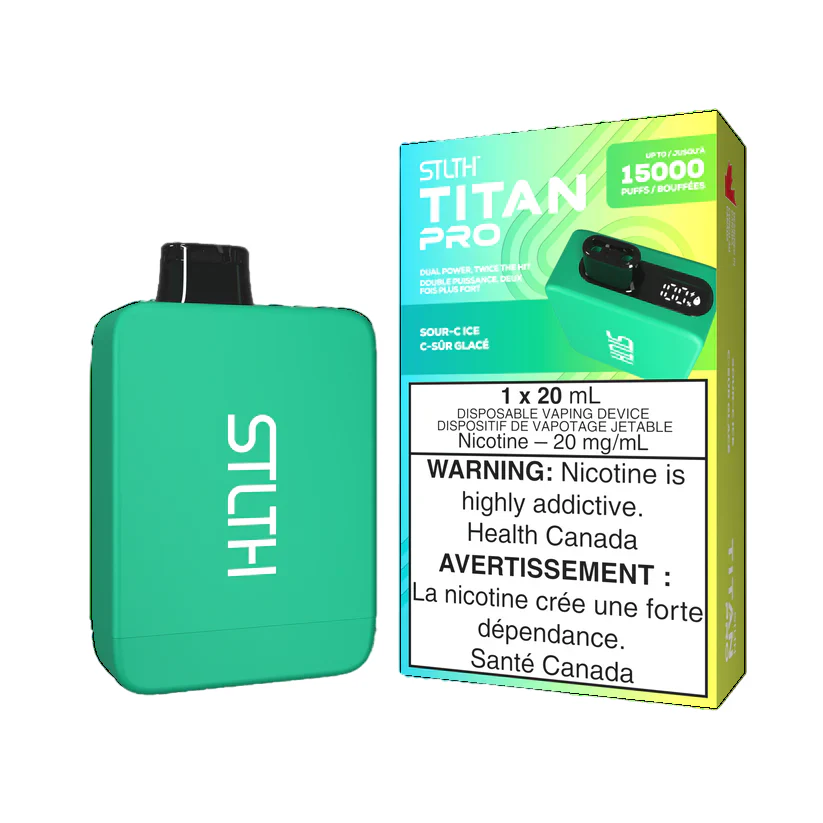 STLTH Titan Pro 15k Puffs