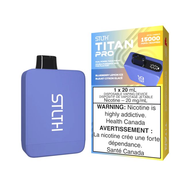 STLTH TITAN STLTH TITAN PRO 15000 PUFFS