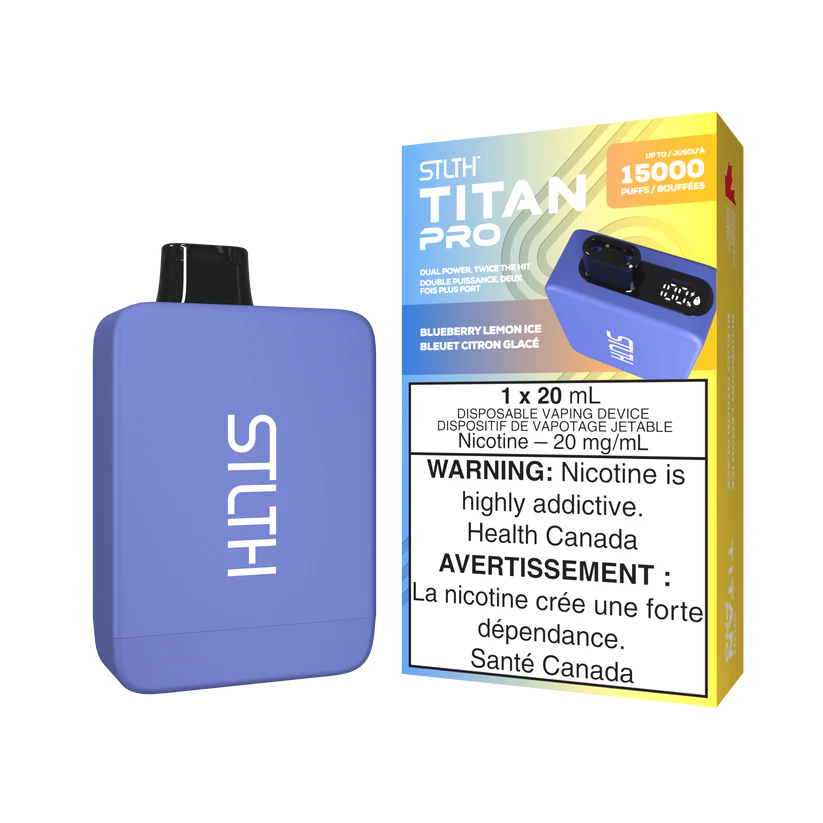 STLTH Titan Pro 15k Puffs