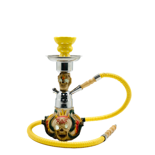 10'' SKULL&DRAGON ACRYLIC RESIN HOOKAH