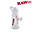 RAW RAW GLASS CONE BUBBLER