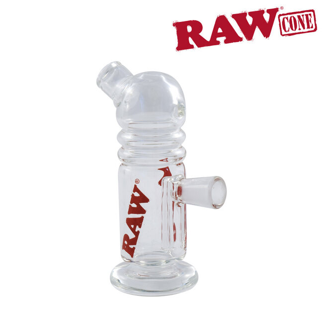 RAW RAW GLASS CONE BUBBLER