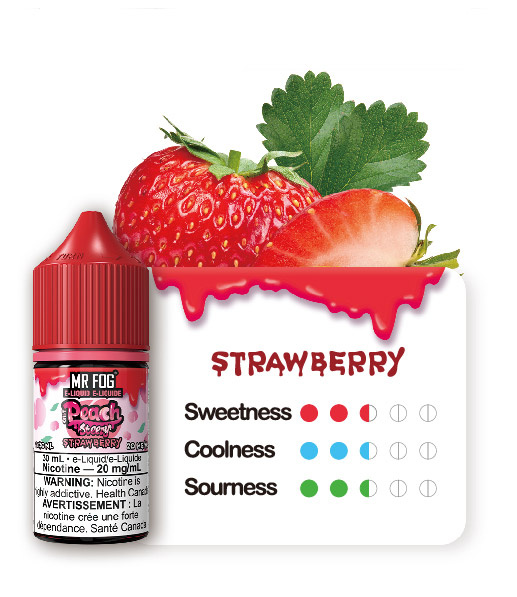 MR FOG JUICE PEACH STEEZY SALT NIC 2