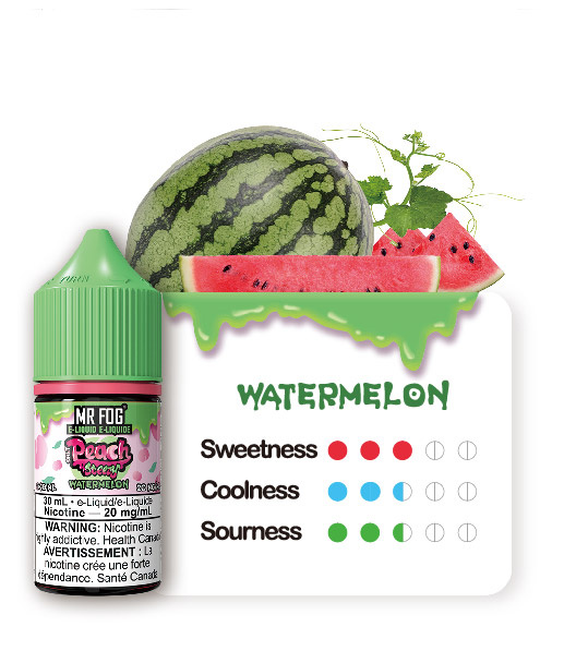 MR FOG JUICE PEACH STEEZY SALT NIC 5