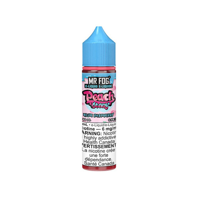 MR FOG MR FOG PEACH STEEZY FREE BASE E-LIQUID