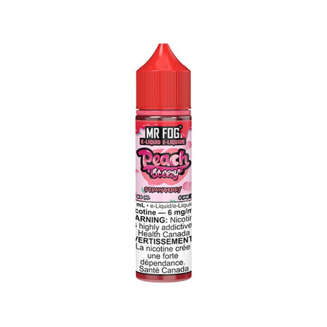 MR FOG MR FOG PEACH STEEZY FREE BASE E-LIQUID