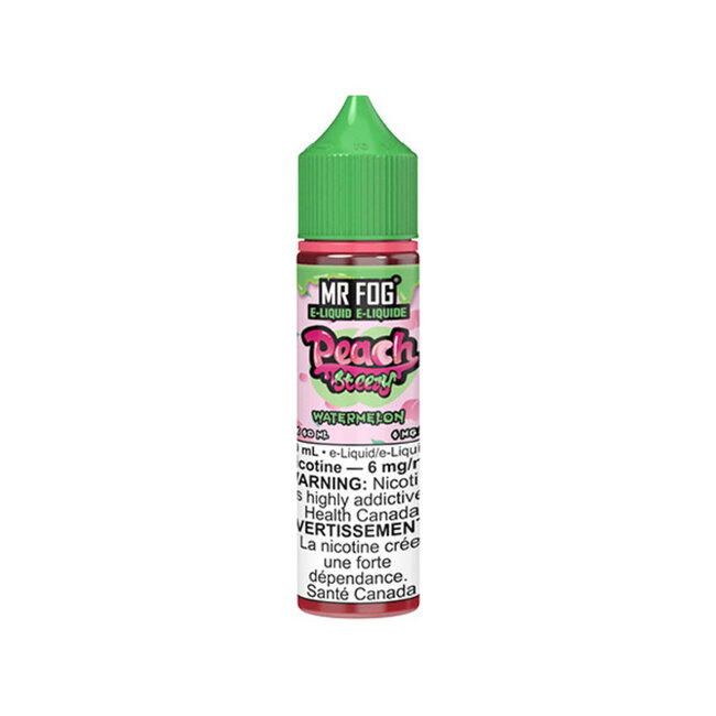 MR FOG MR FOG PEACH STEEZY FREE BASE E-LIQUID