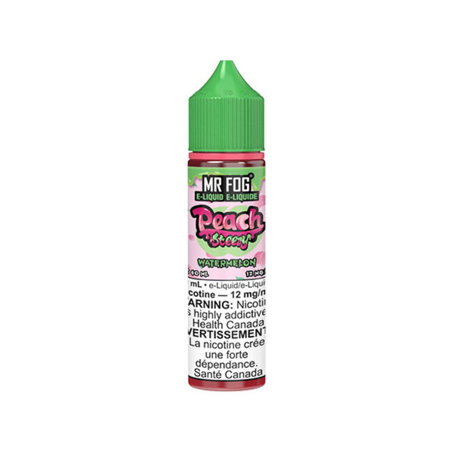 MR FOG MR FOG PEACH STEEZY FREE BASE E-LIQUID