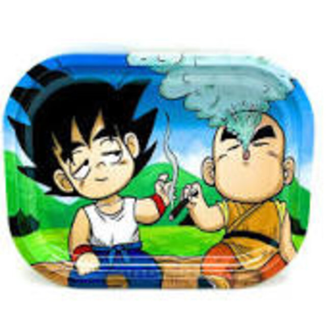 GOKU & KRILLIN METAL  LARGE ROLLING TRAY
