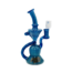 EXOTIC 8.5'' HEAVY FUMED BUBBLE TORNADO  RECYLER DAB RIG  C6341