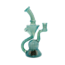 EXOTIC 8.5'' HEAVY FUMED BUBBLE TORNADO  RECYLER DAB RIG  C6341