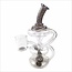 CRYSTAL GLASS 8.5'' TORNADO PROXY RECYCLER C6172-P