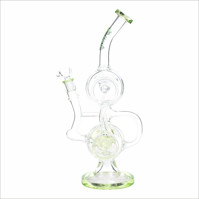 KAPOW  13'' TWIN DISC WATER PIPE C1572