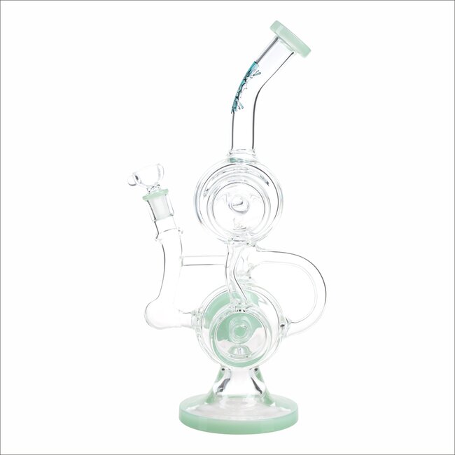 KAPOW  13'' TWIN DISC WATER PIPE C1572