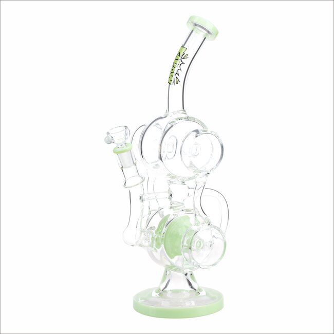 KAPOW  13'' TWIN DISC WATER PIPE C1572